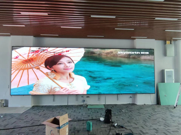 直辖县级行政区划P1.53led小间距屏安装案例